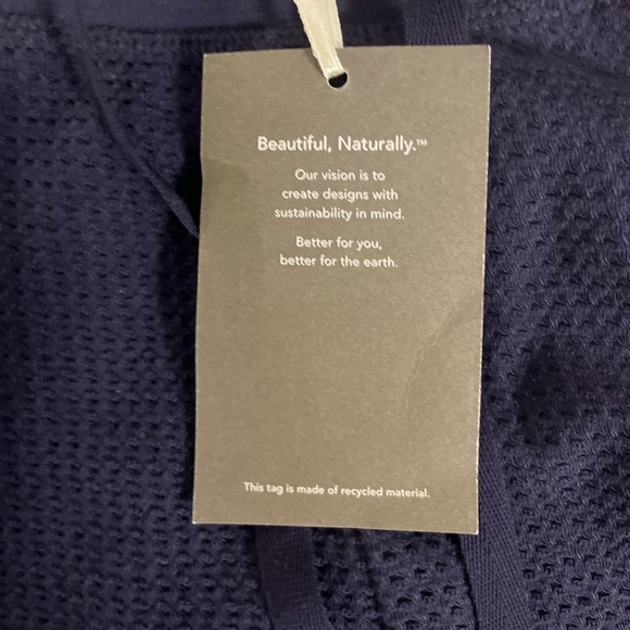 NWT Garnet Hill Organic-Cotton Waffle-Knit Joggers - Picture 3 of 9